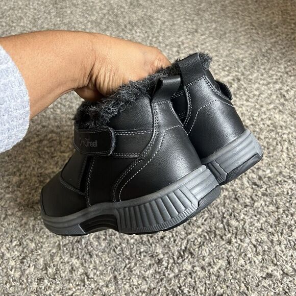 Orthofeet Women Orthopedic Leather Siena Ankle Boots Size 11.5 D Wide Black New - Picture 6 of 9